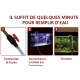 Aquaplante Canne de remplissage avec robinet - Accessoire pour changement d'eau
