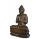 SEDA Bouddha assis 150 cm "A" Salutation Black Cooper - Décoration statue