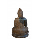 SEDA Bouddha assis 150 cm "A" Salutation Black Cooper - Décoration statue