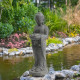 SEDA Bouddha debout 50cm Bougie  - Décoration statue