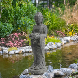 SEDA Bouddha debout 50cm Bougie  - Décoration statue