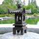 SEDA Lampe de jardin modèle "1" 68cm - Décoration Lanterne statue
