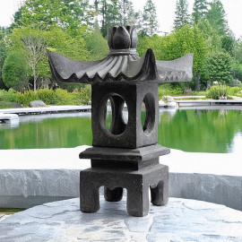 SEDA Lampe de jardin modèle "1" 68cm - Décoration Lanterne statue