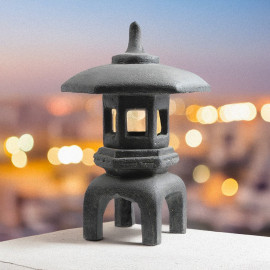 SEDA Lampe de jardin modèle "2" 67cm - Décoration Lanterne statue