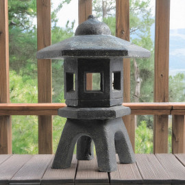 SEDA Lampe de jardin modèle "3" 70cm - Décoration Lanterne statue