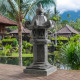 SEDA Lampe de jardin modèle "4" 68cm - Décoration Lanterne statue