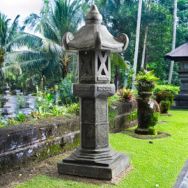 SEDA Lampe de jardin 120cm - Décoration Lanterne statue