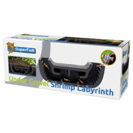 SUPERFISH Under Gravel Shrimp Labyrinth - Cachette crevettes