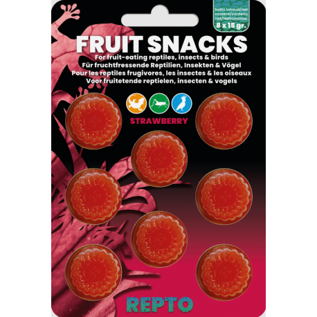 REPTO Fruit Snacks Strawberry - Gelée de fruit