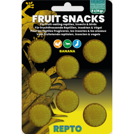 REPTO Fruit Snacks Banana - Gelée de fruit