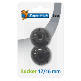 Superfish Ventouses 12/16 Lot de 2 - Ventouses pour aquarium