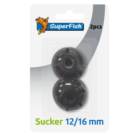 Superfish Ventouses 12/16 Lot de 2 - Ventouses pour aquarium