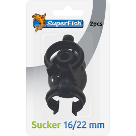 Superfish Ventouses 16/22 Lot de 2 - Ventouses aquarium