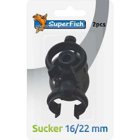 Superfish Ventouses 16/22 Lot de 2 - Ventouses aquarium