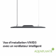 Chihiros WRGB Vivid3 - Spot Eclairage LED contrôlable
