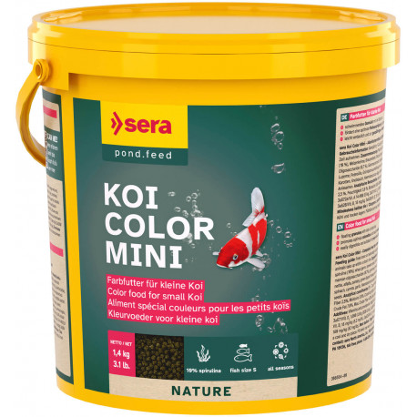 sera Koi Color Mini 3800ml - Aliment pour petits Koi