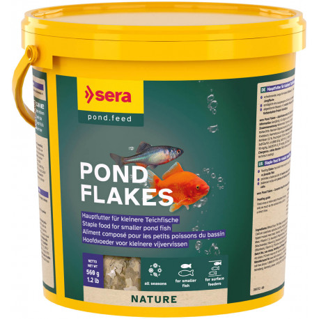 Sera Pond Flakes 3800ml - flocons pour poissons de bassin