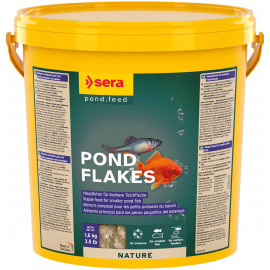 Sera Pond Flakes 10L - Flocons pour poissons de bassin