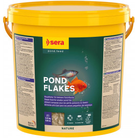 sera Pond Flakes 21L - Flocons pour poissons de bassin