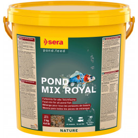 Sera Pond Mix Royal 10L - Aliment mixte pour poissons de bassin