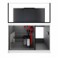 Red Sea Reefer™ 170 G2+ Blanc (Aquarium + meuble)