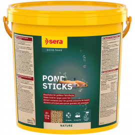 Sera Pond Sticks 21L - Aliment flottant complet pour poissons de bassin