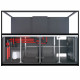 Red Sea Reefer™ S 1000 G3 Noir (Aquarium + meuble)