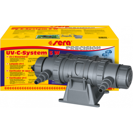 Sera Système UV-C 5W - Filtre UV aquarium Sera Système UV-C 5W - Filtre UV aquarium