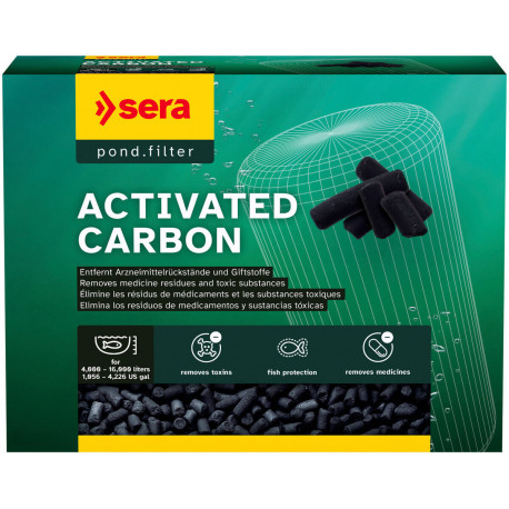 Sera Pond Activated Carbon 2 kg – Charbon actif pour bassin Sera Pond Activated Carbon 2 kg – Charbon actif pour bassin
