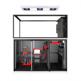 Red Sea Reefer™ MAX PENINSULA S-700 G3 Blanc (AQUARIUM+MEUBLE+TOUT L'ÉQUIPEMENT) 