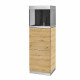 Oase HighLine optiwhite 125 Wild Oak - Ensemble aquarium