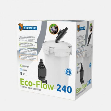 SUPERFISH ECO FLOW 240 - Filtre externe