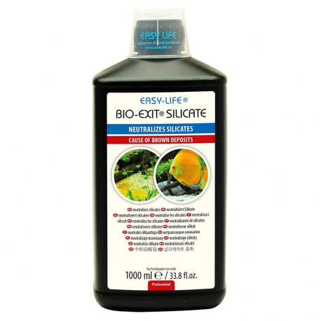 Easy-Life BIO-EXIT Silicate 1000ml - Anti algue brune Easy-Life BIO-EXIT Silicate 1000ml - Anti algue brune