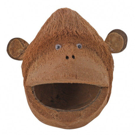 Hobby Coco Monkey 1 – Cachette décorative pour terrarium