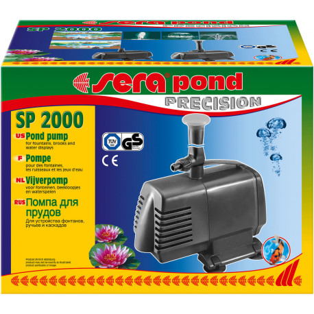 Sera Pond SP 2000 - 2000 L/h - Pompe bassin