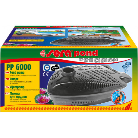 Sera Pond PP 6000 – Pompe de circulation pour bassin