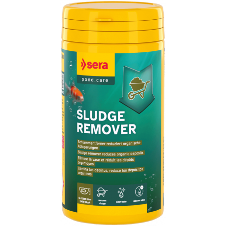 Sera Pond Sludge Remover 500ml - Anti-vase biologique pour éliminer naturellement dépôts organiques vase et boues dans bassin