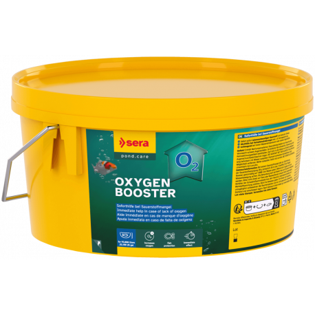 Sera Pond Oxygen Booster 2,2L - Apport d'oxygène d'urgence pour bassin jusqu'à 95000L