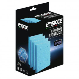 SICCE Aqua filta 40 Sponge kit - Mousses de remplacement