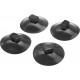 AQUAEL lot de 4 ventouses de remplacement de 24mm - Pièces détachées