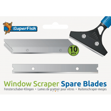 SUPERFISH Window Scraper - Grattoir pour vitre