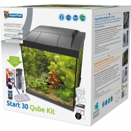 Superfish Start 30 Qube Kit Noir - Aquarium équipé