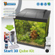 Superfish Start 30 Qube Kit Noir - Aquarium équipé
