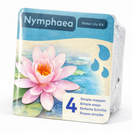 Kit Nymphaea Rose - Nénuphar Plante de bassin Rose