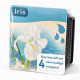 Kit Moerings Iris blanc emballage sec iris eau fleurs blanc pur elegant