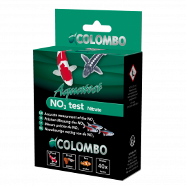 Test Colombo NO3 Nitrate en gouttes pour aquarium - kit complet 40 mesures