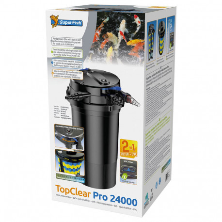 SUPERFISH TOPCLEAR PRO 36.000 UVC-55W - Filtre pression bassin