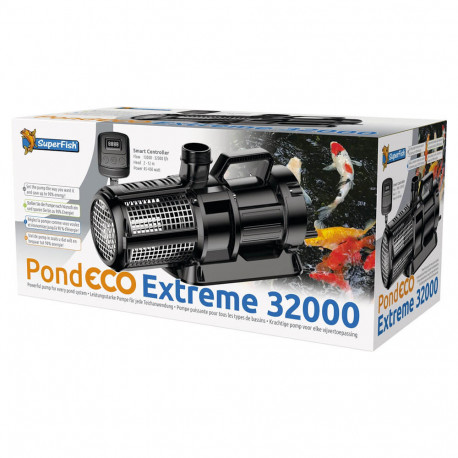 SUPERFISH POND ECO EXTREME 32000 - Pompe de bassin réglable