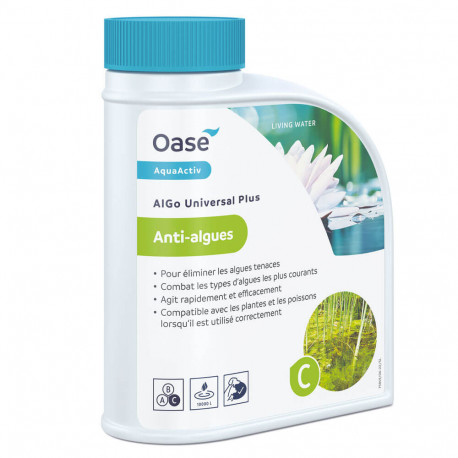 OASE AquaActiv AlGo Universal Plus 500 ml - Anti-algues bassin