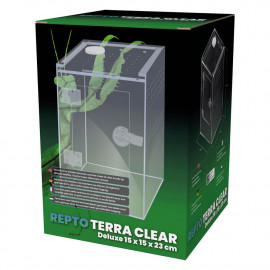 REPTO Terra Clear DELUXE 15X15X23 CM - Terrarium Acrylique